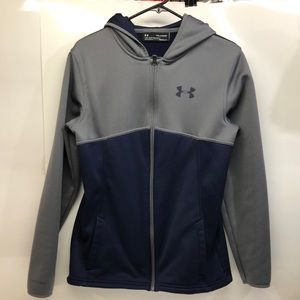 Under Armour Coldgear Jacket Storm: Gray & Navy